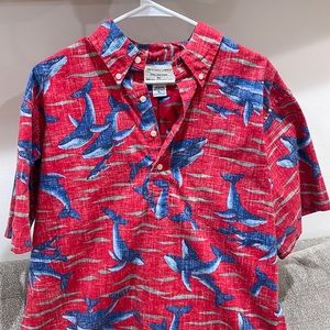 Vintage Reyn Spooner Dietrich Varez Collection Whales MINT CONDITION L